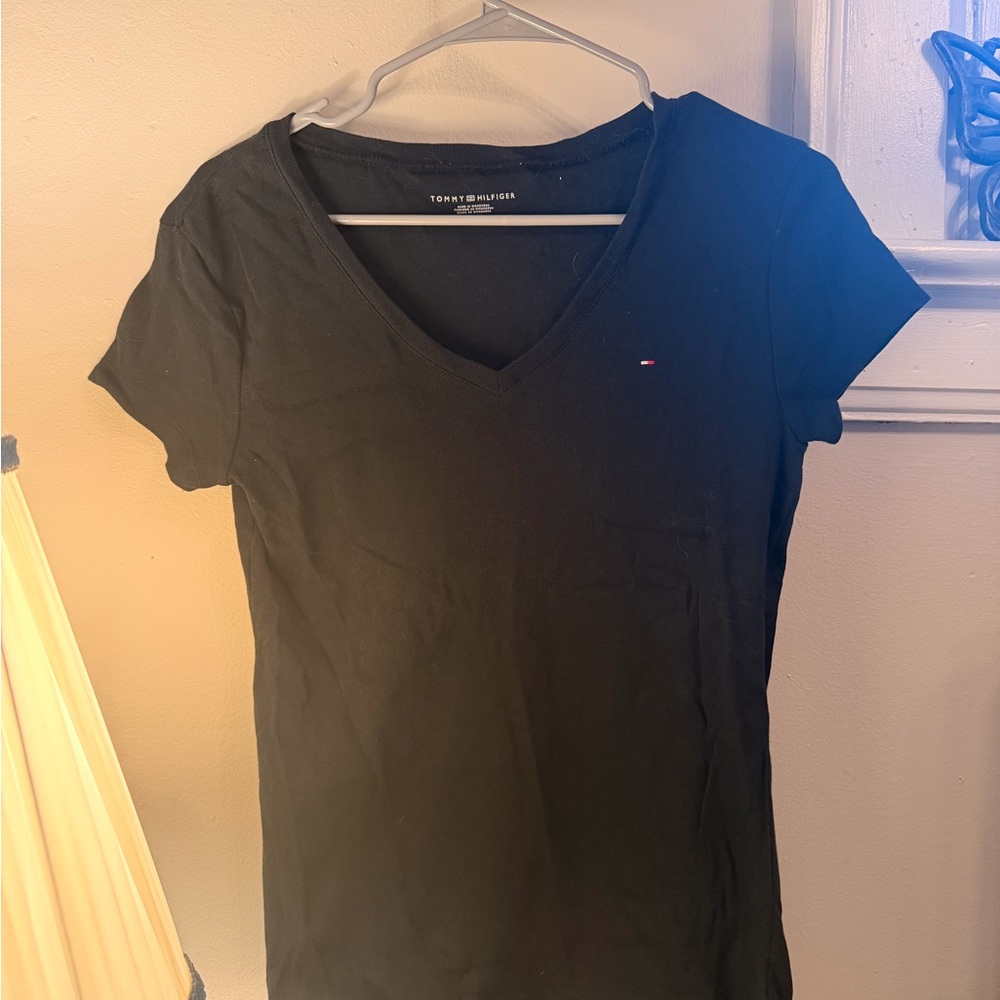 Tommy Hilfiger Women's Classic Black Tee